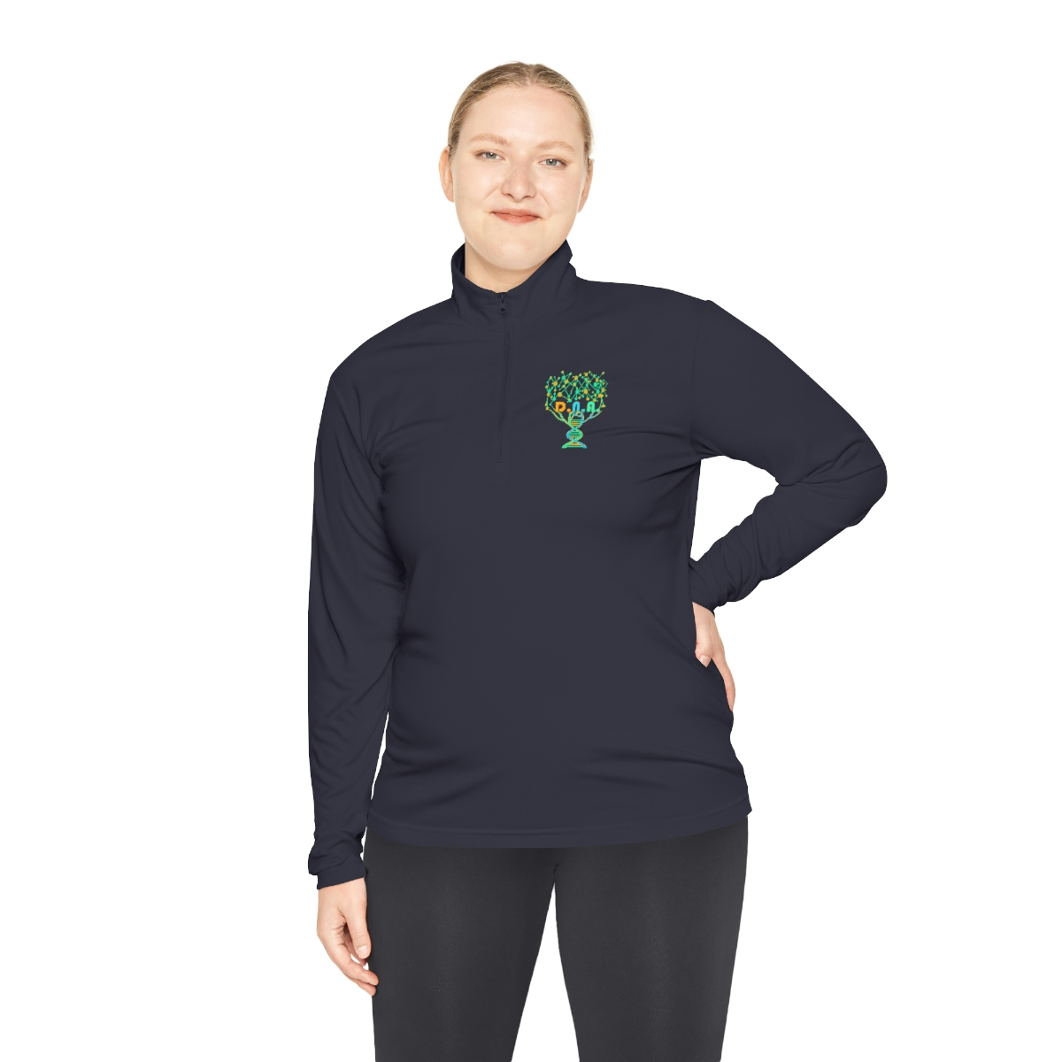 Unisex Quarter-Zip Pullover — view 4