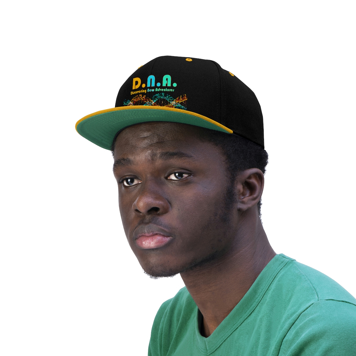 Unisex Flat Bill Hat — view 3