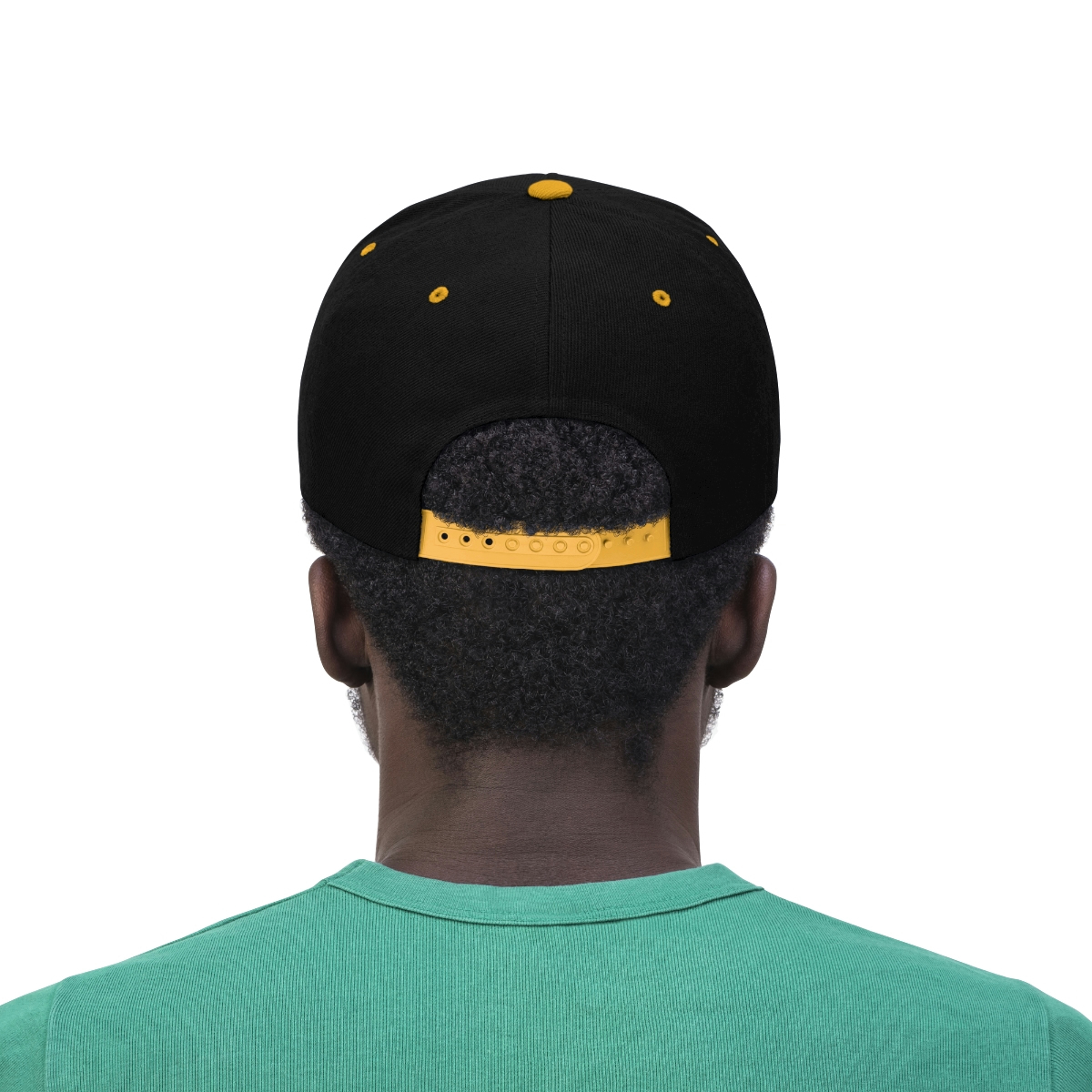 Unisex Flat Bill Hat — view 4